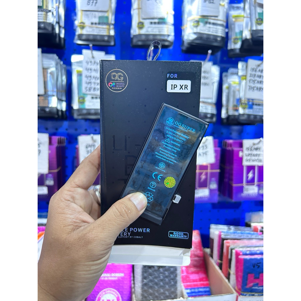 batrai iphone xr by OG,.