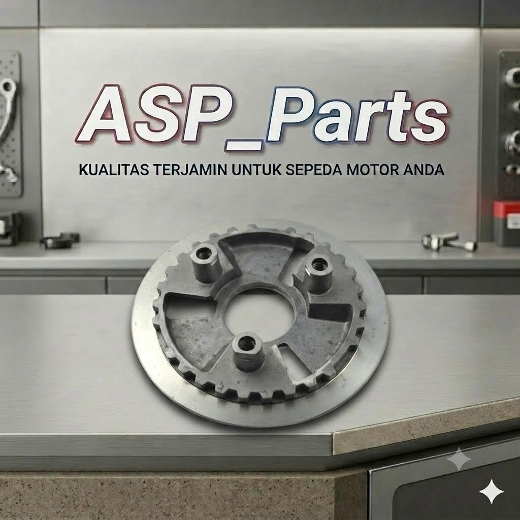 22350K45NL1 Plate Clutch Pressure Plat Penekan Kopling Kaki Tiga CBR 150 RR Led K45R 22350-K45-NL1