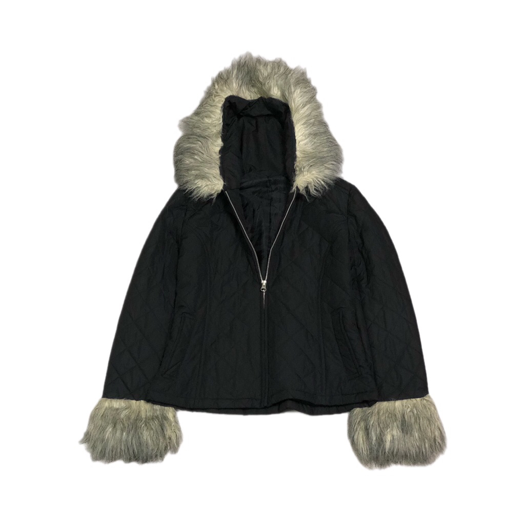 Uniqlo fur padded jacket