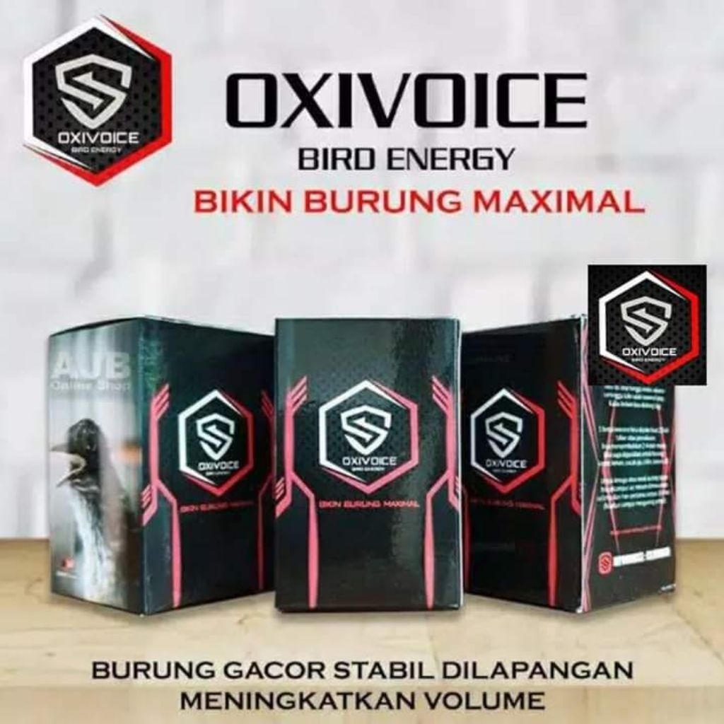 OXIVOICE ENERGY/OXIVOICE ORIGINAL/VITAMIN LOMBA/GURAH BURUNG