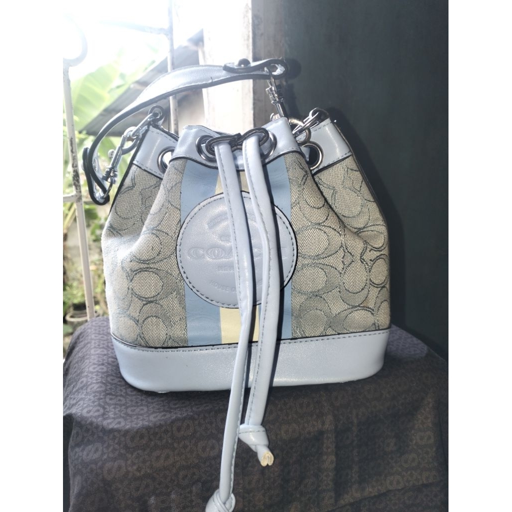 Tas Serut Mini Coach Biru Muda (Rijek)