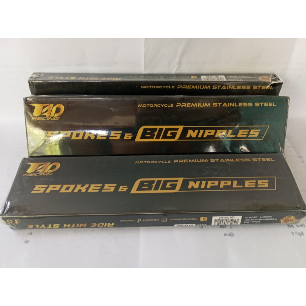 Jari Jari/ Ruji Stainless Motor Tad Big Nipples