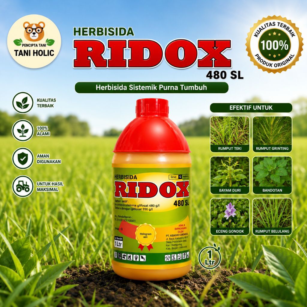 Ridox 480SL kemasan 1 liter