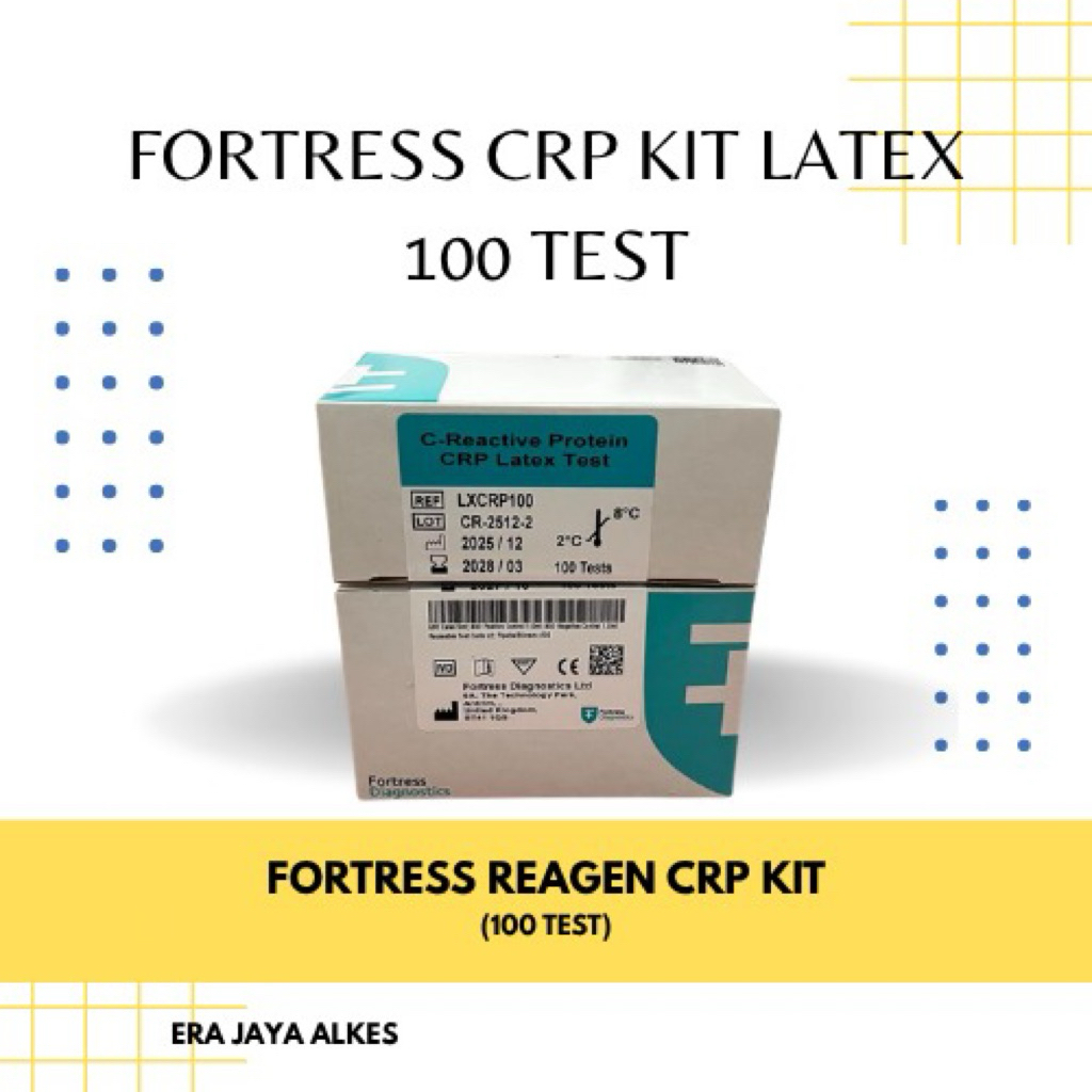 CRP Latex 100 Test Fortress / Fortress CRP Latex 100 Kit