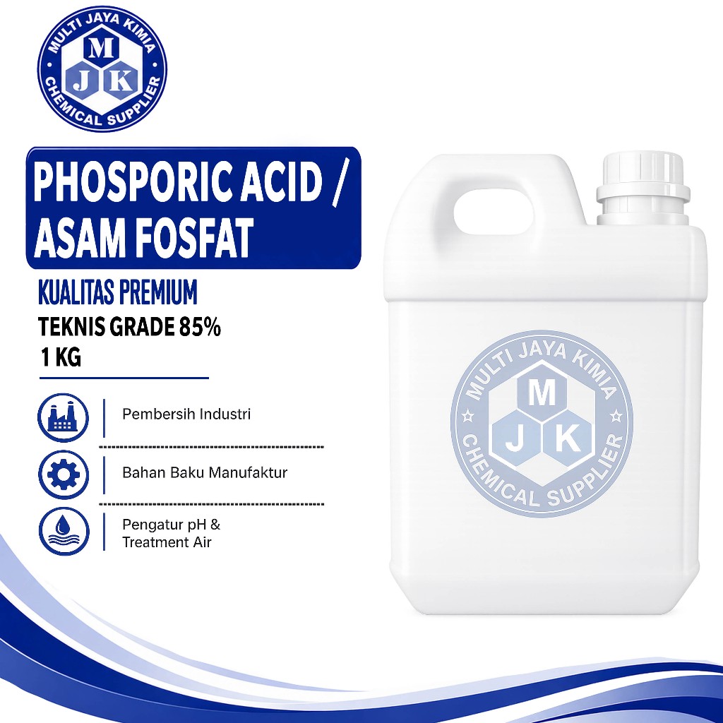 Phosphoric Acid / Asam Fosfat TEKNIS 85% 1Kg /
