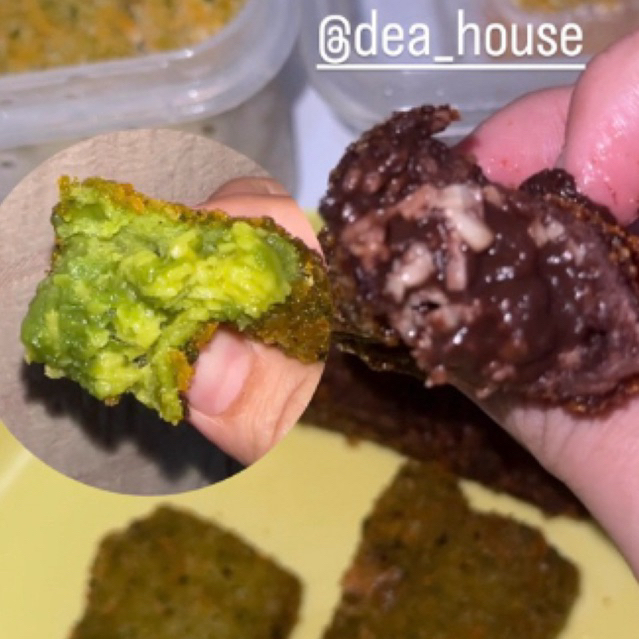 Risoles Matcha Keju dan Risoles Coklat Keju