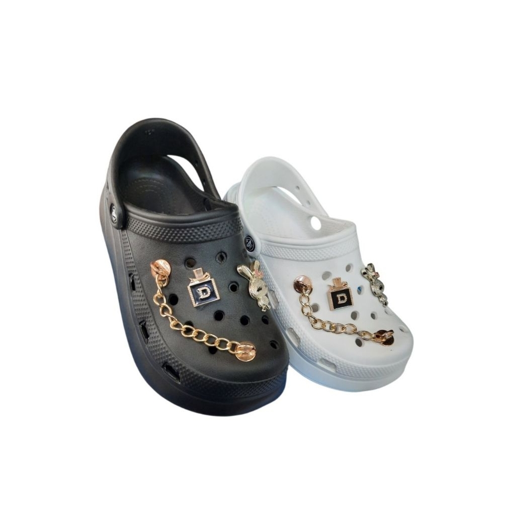 SANDAL KODOK WANITA ALIBABA RANTAI RABBIT ORIGINAL ALIBABA