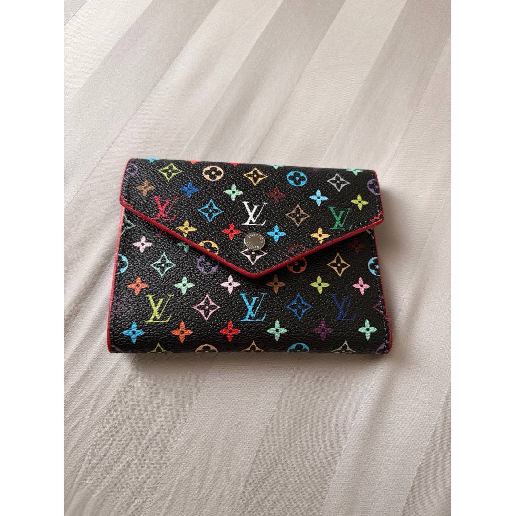 Preloved Dompet Wallet Louis Vuitton LV x Murakami Multicolor Small