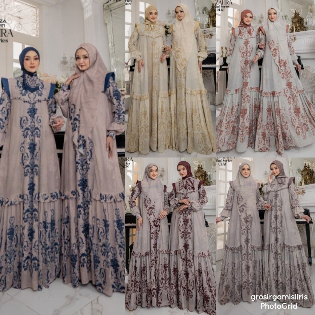 PROMO MILAD HALIZA‼️Gamis Haliza Azzahra Abaya Haliza Azzahra by Haliza Syar'i by Haliza Style by Li
