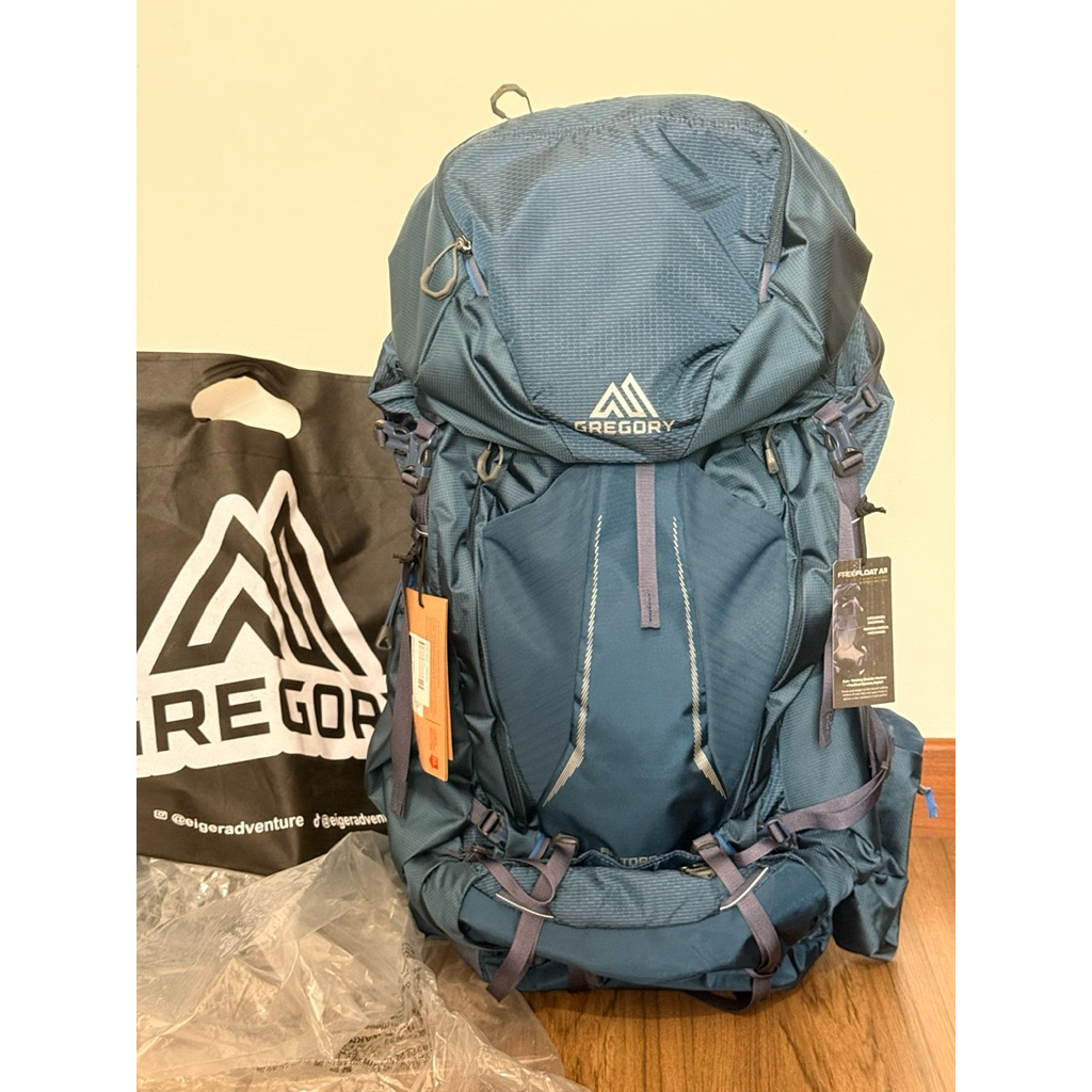 Used Gregory baltoro 65L garansi eiger resmi. Baru 1x pake