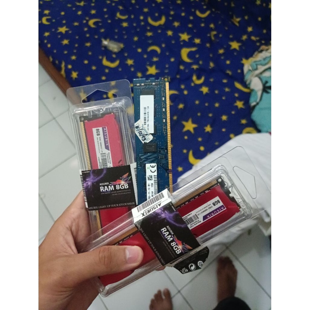 ram 16 gb ddr3 (8x2 gb) bonus 4gb