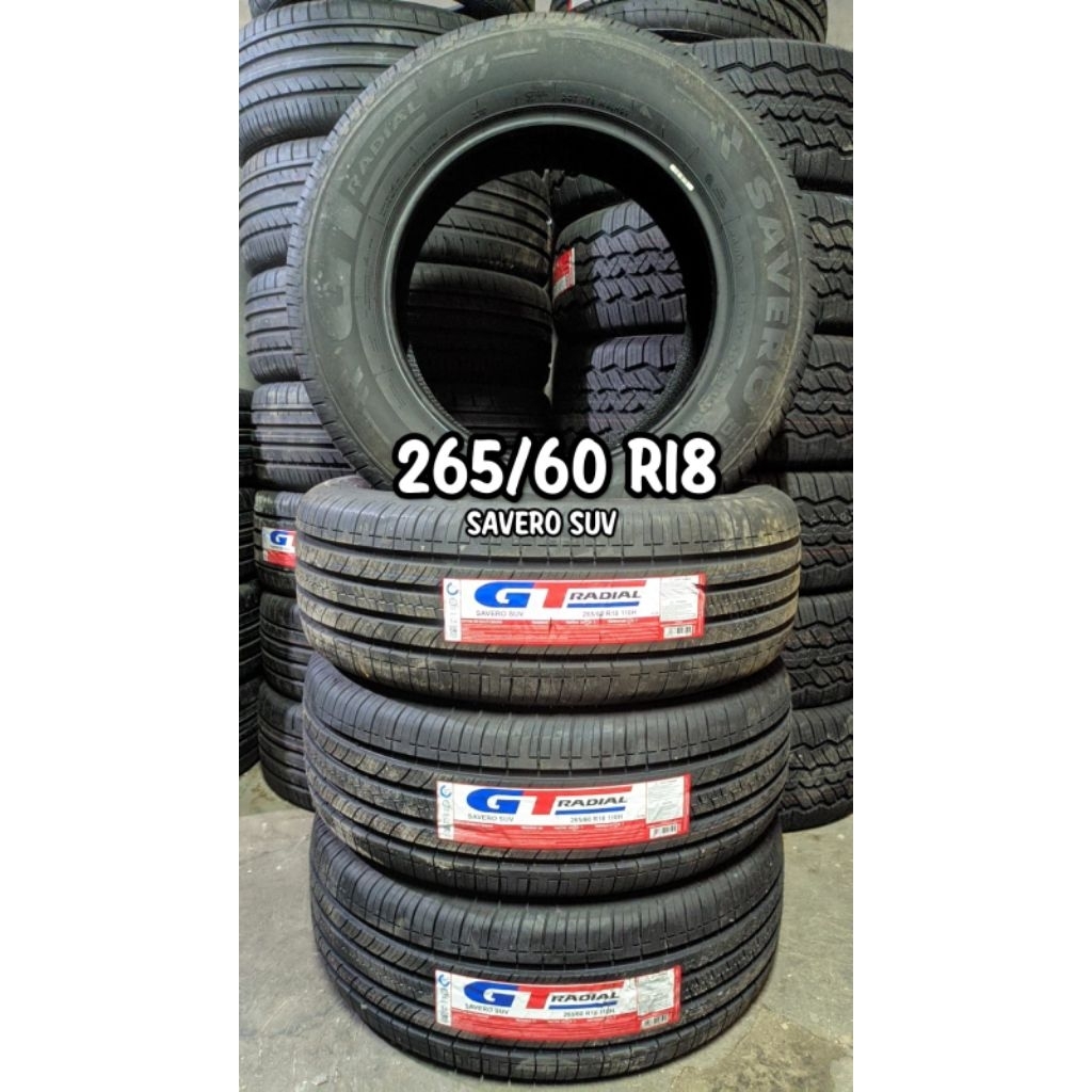 BAN BARU 265/60 R18 GT SAVERO SUV