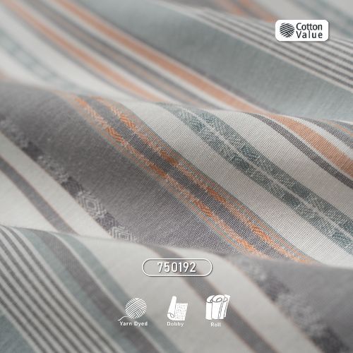 (50 CM) Kain Katun Value Yarn Dyed | Bahan Cotton Value Premium Motif Kotak Temankain | Gingham Kota