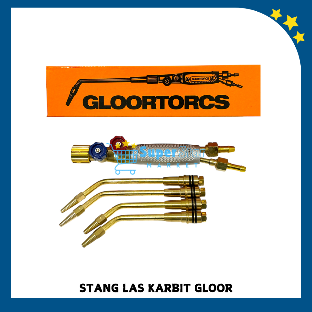 GLOOR Blender Las Karbit / Welding Torch Gloor / Stang Blender Las Karbit