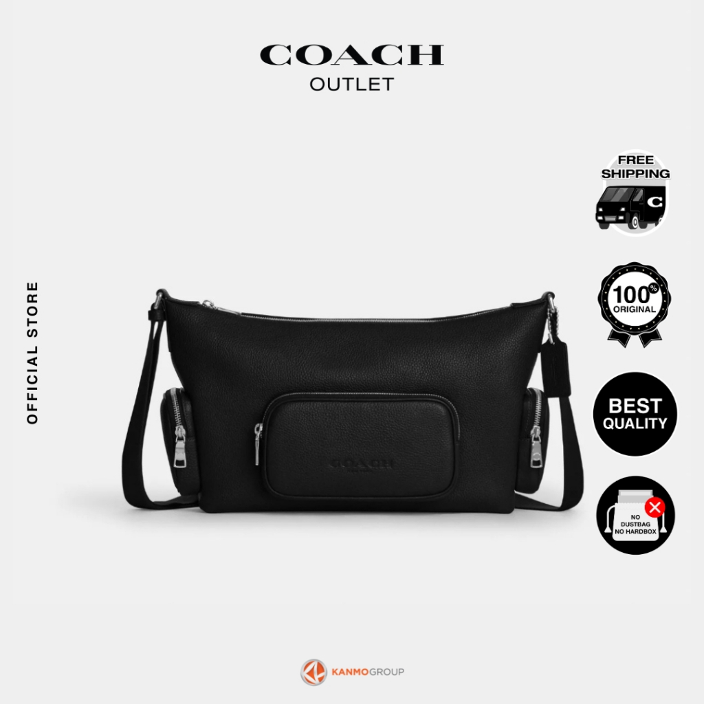Coach Finn Crossbody Bag With Pockets - Tas Selempang Pria