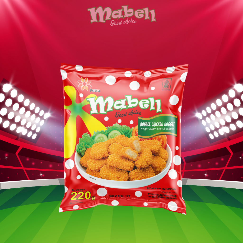 Mabell Crispy Bubble Nugget 220g