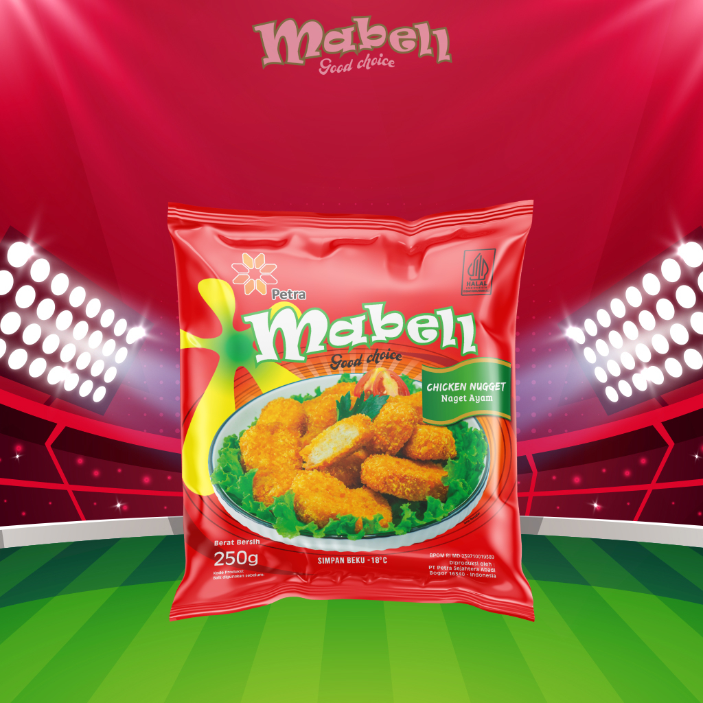 Mabell Nugget Ayam Ala Carte 250 Gram Promo