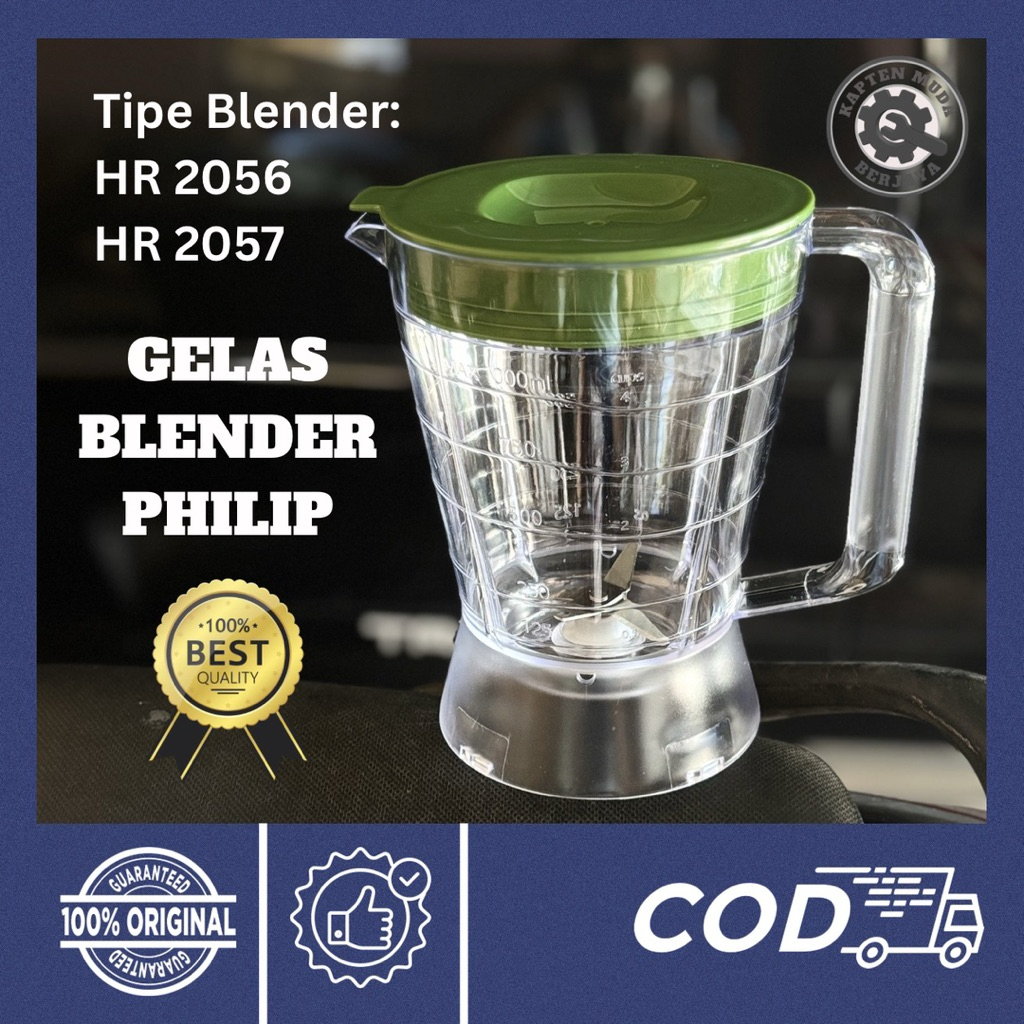 Gelas Blender Philip HR 2056 HR 2057 SET