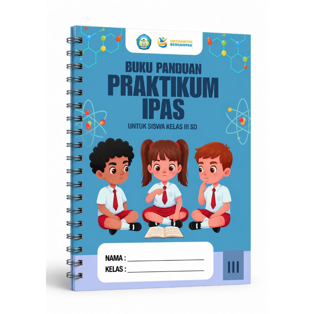 LKPD Digital PDF: Buku Petunjuk Praktikum IPA Kelas 3 SD Lengkap dengan Langkah Kerja dan Penilaian