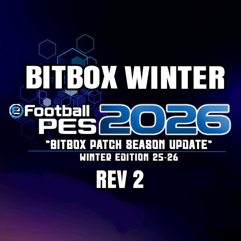 PES 2026 PS3 - BITBOX WINTER PATCH 2026 GAME PS3 PKG