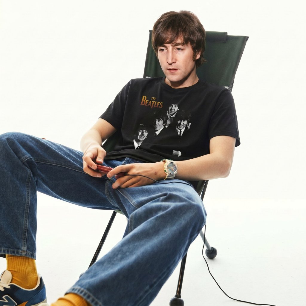 OVERHEADKICK PREMIUM TEES THE BEATLES T-SHIRT / KAOS MUSIC / KAOS STREETWEAR / KAOS BAND / KATUN COM