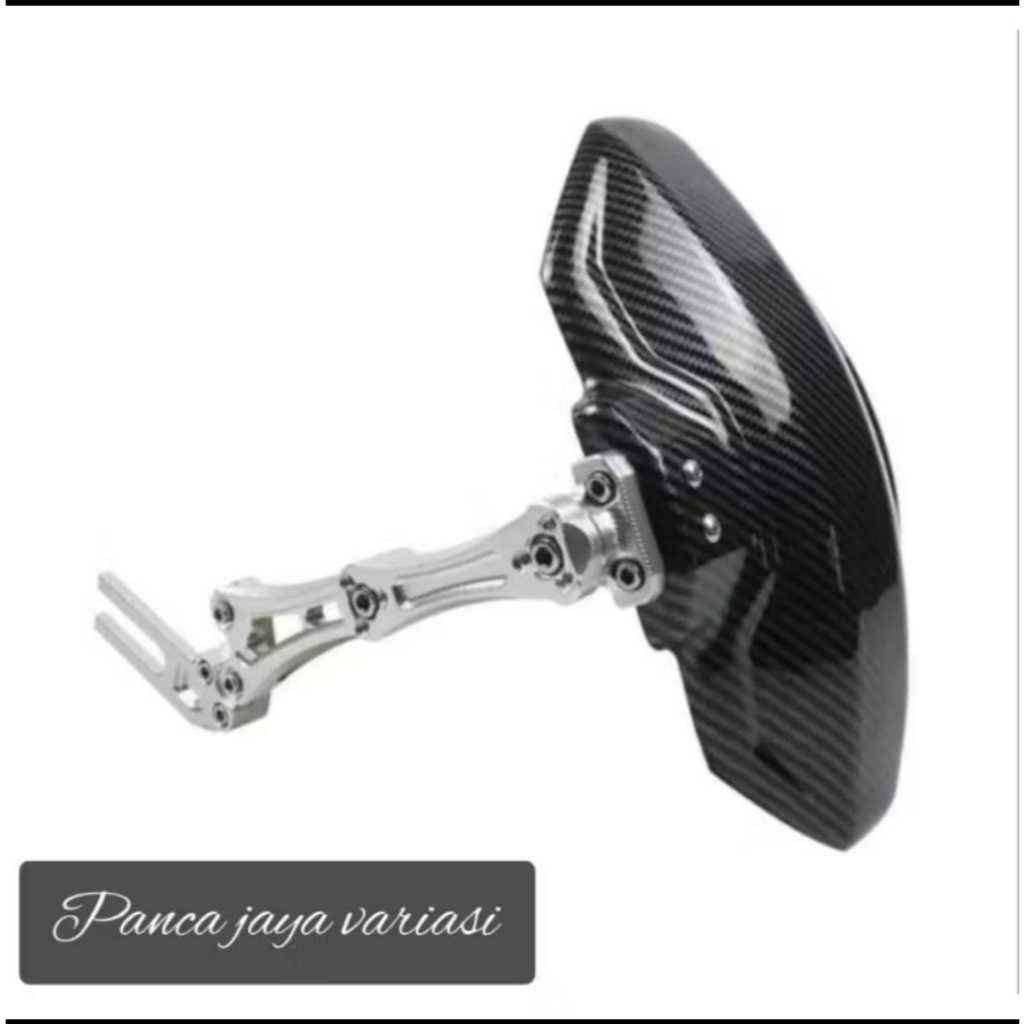 MudGuard Belakang Motor Universal/ MudGuard Motor mudguard carbon CNC universal mud guard penahan lu