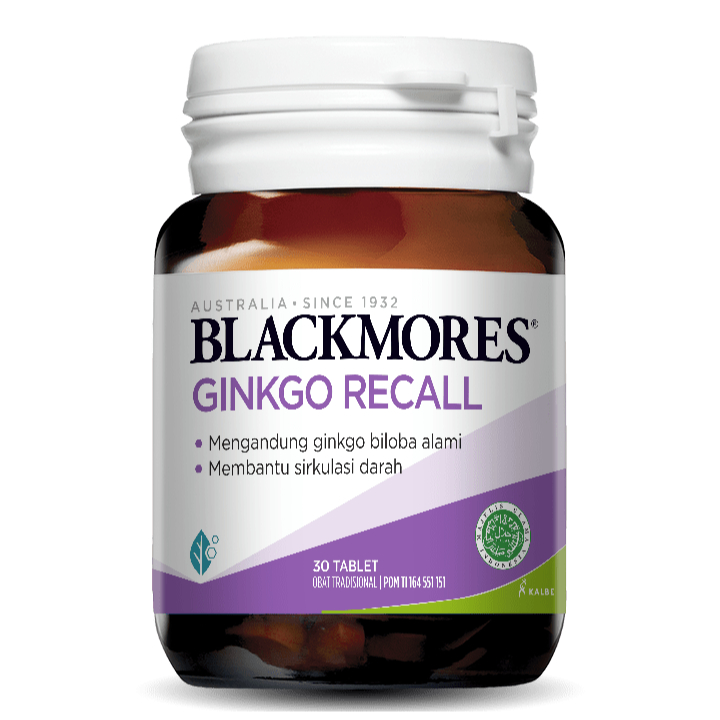 Blackmores Ginkgo Recall