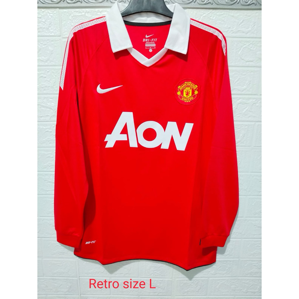 Jersey Retro Manchester United Home 2010-2011 NikexAon