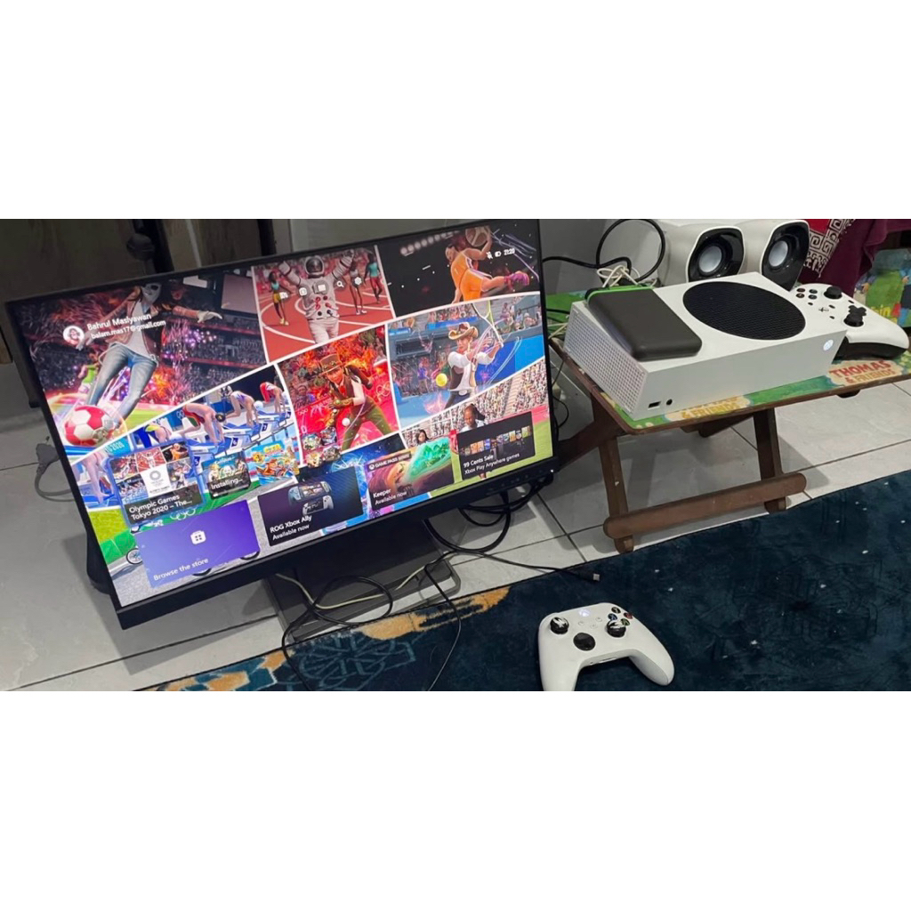 Xbox Series S 512GB (No Box) + Akun Primary + Hardisk 1TB + 1 Stick Ori & 2 Stik Bonus