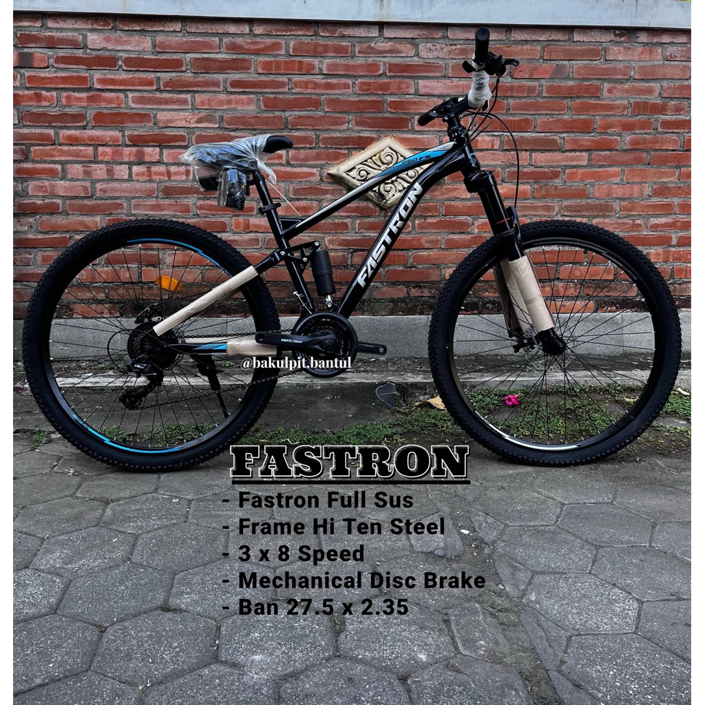 Sepeda Anak cowok Dewasa Gunung MTB ring 27,5 Fastron Fullsus | Sepeda Gunung MTB Fastron Fullsus Uk