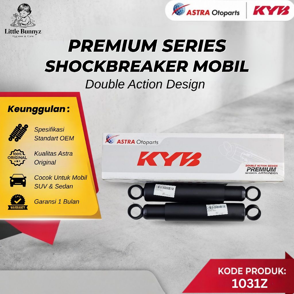 Kayaba / KYB Premium Shockbreaker Mobil Kijang Super / Grand 1988-1996 - Belakang 1031Z
