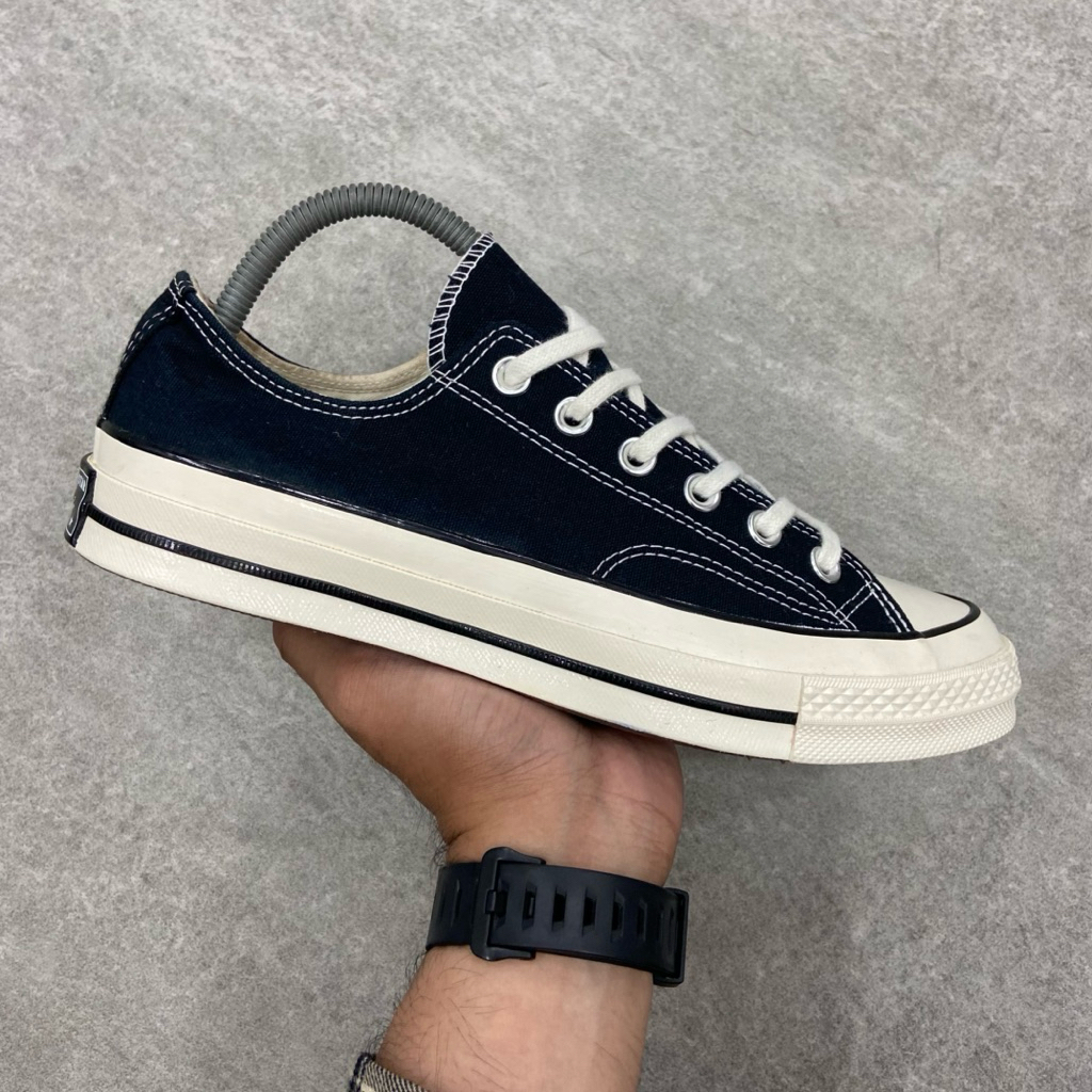 [Size 41] Converse Chuck Taylor All Star 70S Low Black White Second Original Kondisi Mulus Nominus S