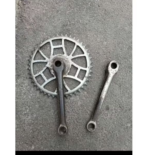 crank piringan Sepeda ontel klasik