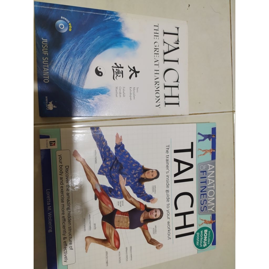 Buku Taichi The Great Harmony Workout Tai Chi Fitness Filsafat Gym Senam Olahraga Kebugaran Cardio S
