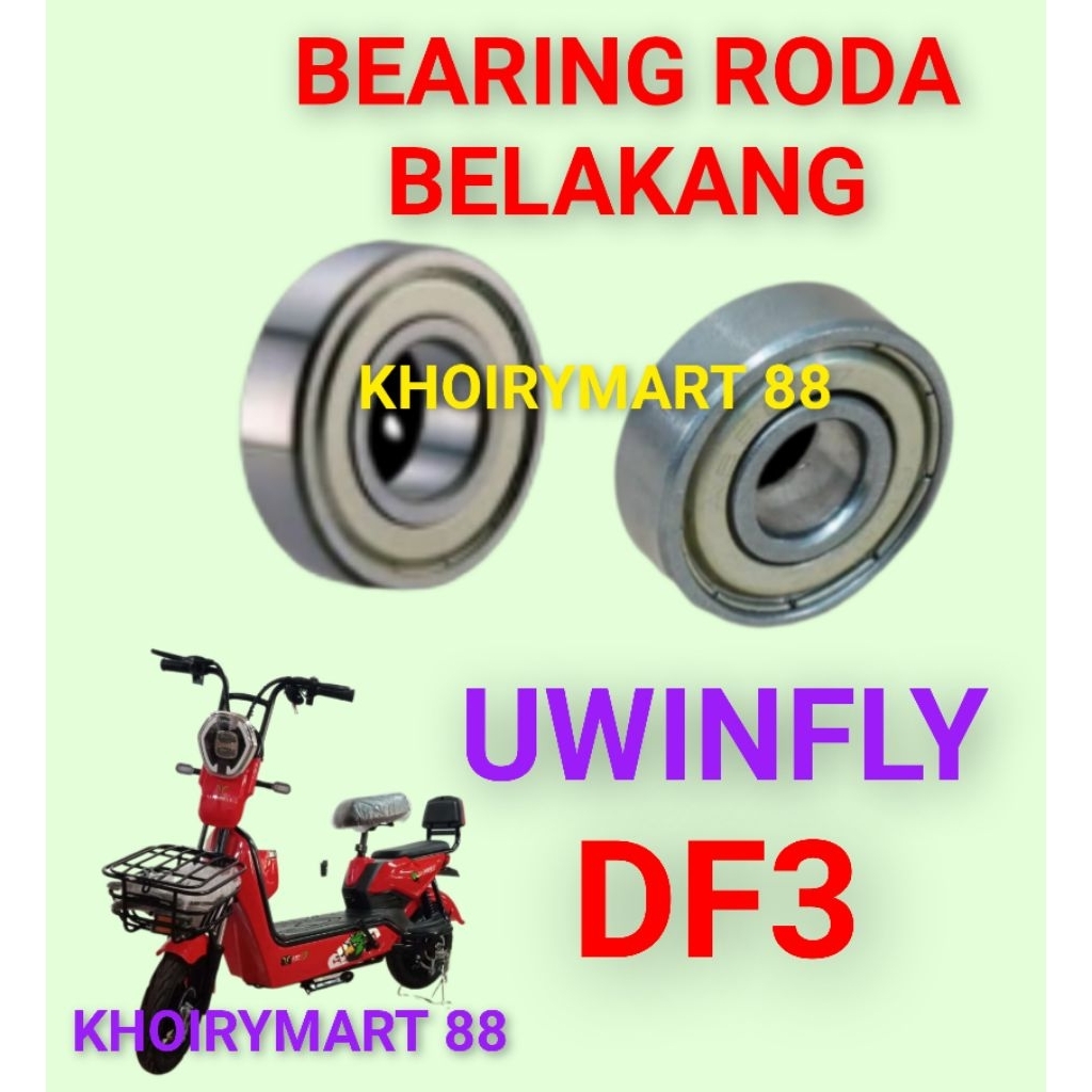 bearing roda belakang uwinfly df3 laker klahar roda dinamo belakang uwinfly df3
