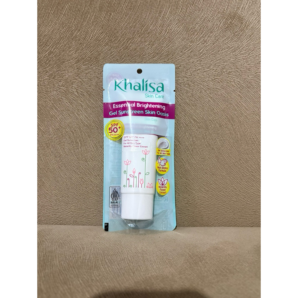 khalisa gel sunscreen skin aoais