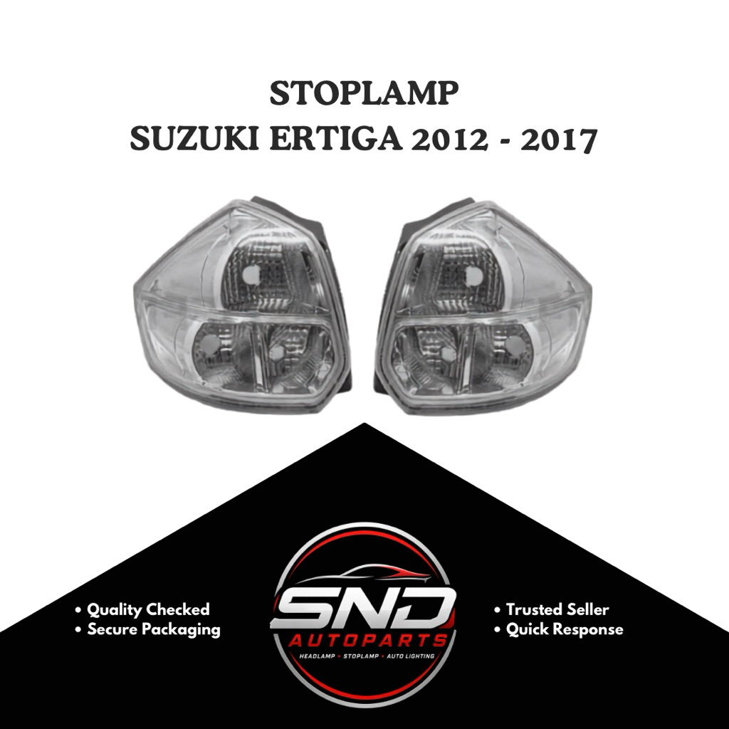 STOPLAMP SUZUKI ERTIGA 2012-2017 TAIL LAMP (CLEAR)