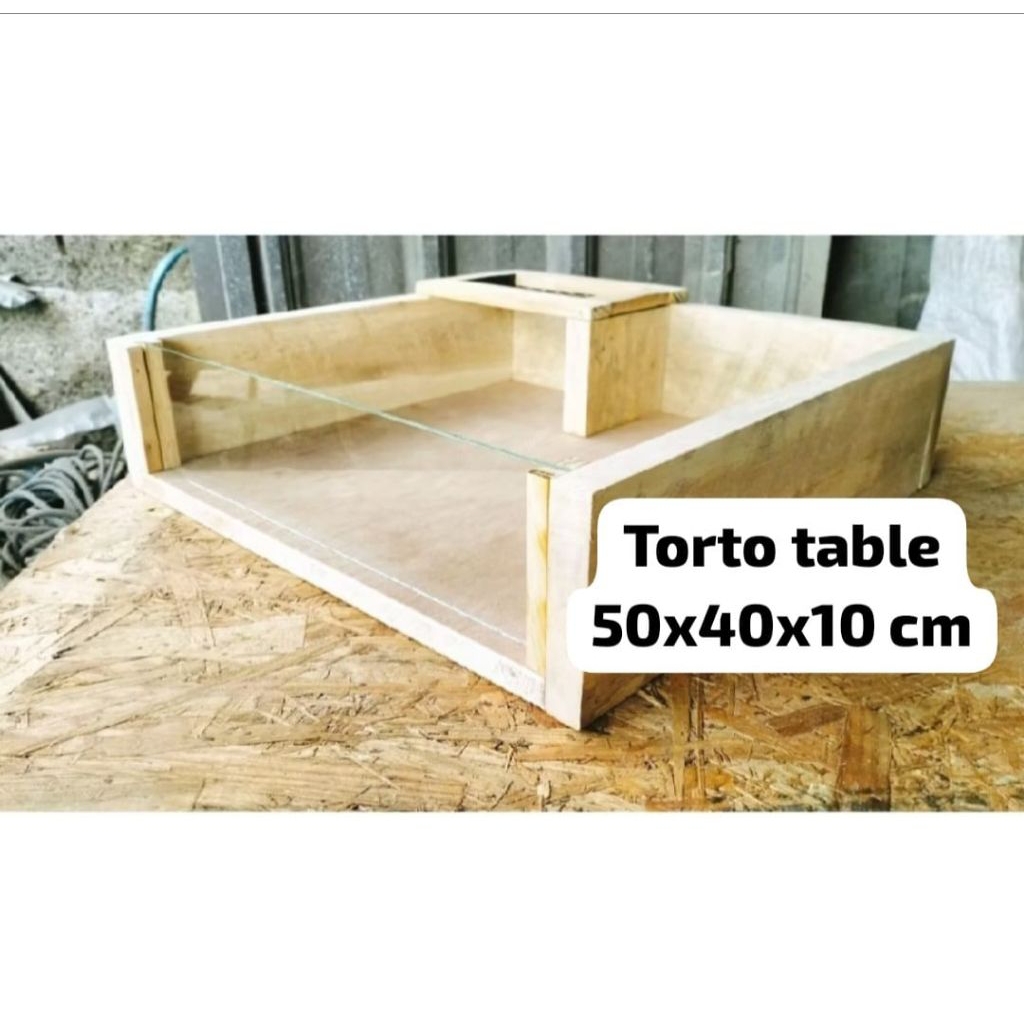 Kandang Kura kura darat, Torto table SULCATA, 50x40x10 cm ter murah