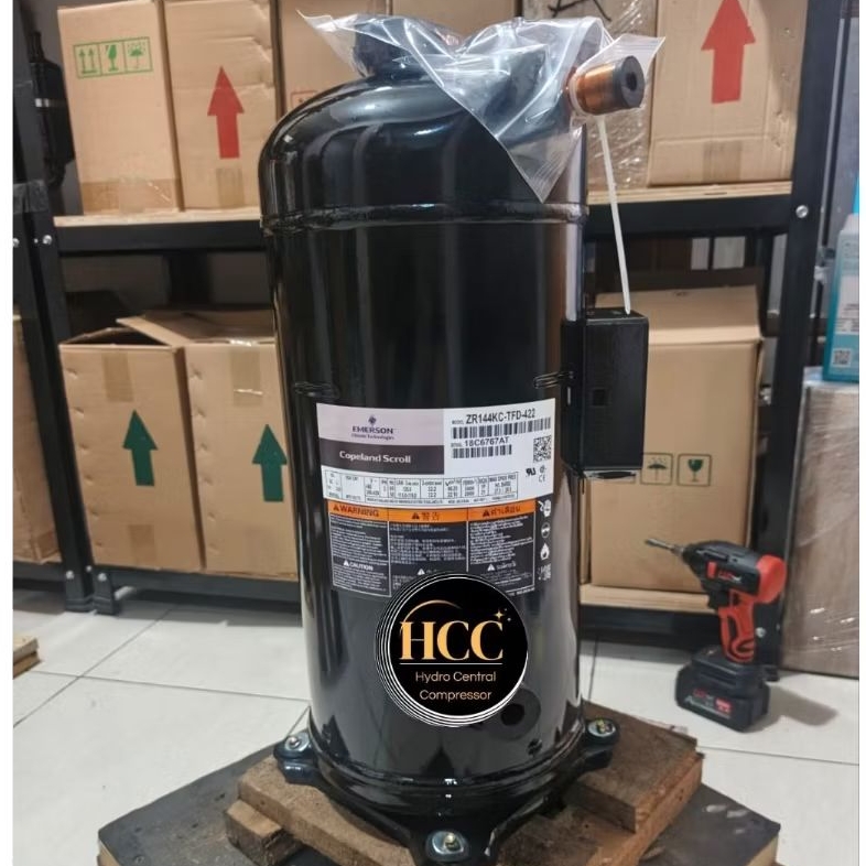 Compressor COPELAND ZR144 / Kompressor ZR144KC-TFD-422 ( 12PK R22 380V )