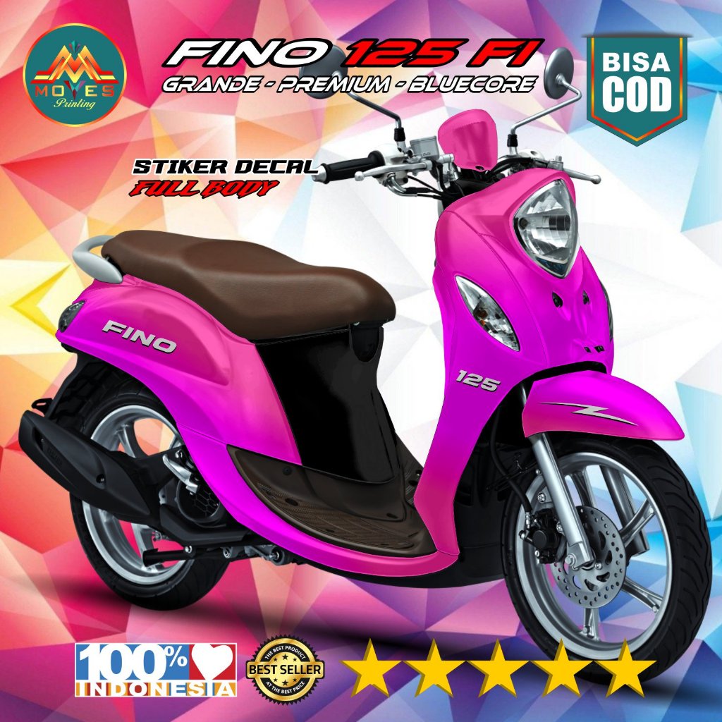 MOYES DECAL.2 Terbaru Decal Fino Full body // Stiker Matic Fino FI 125 Fino Premium Fino Grande Bung