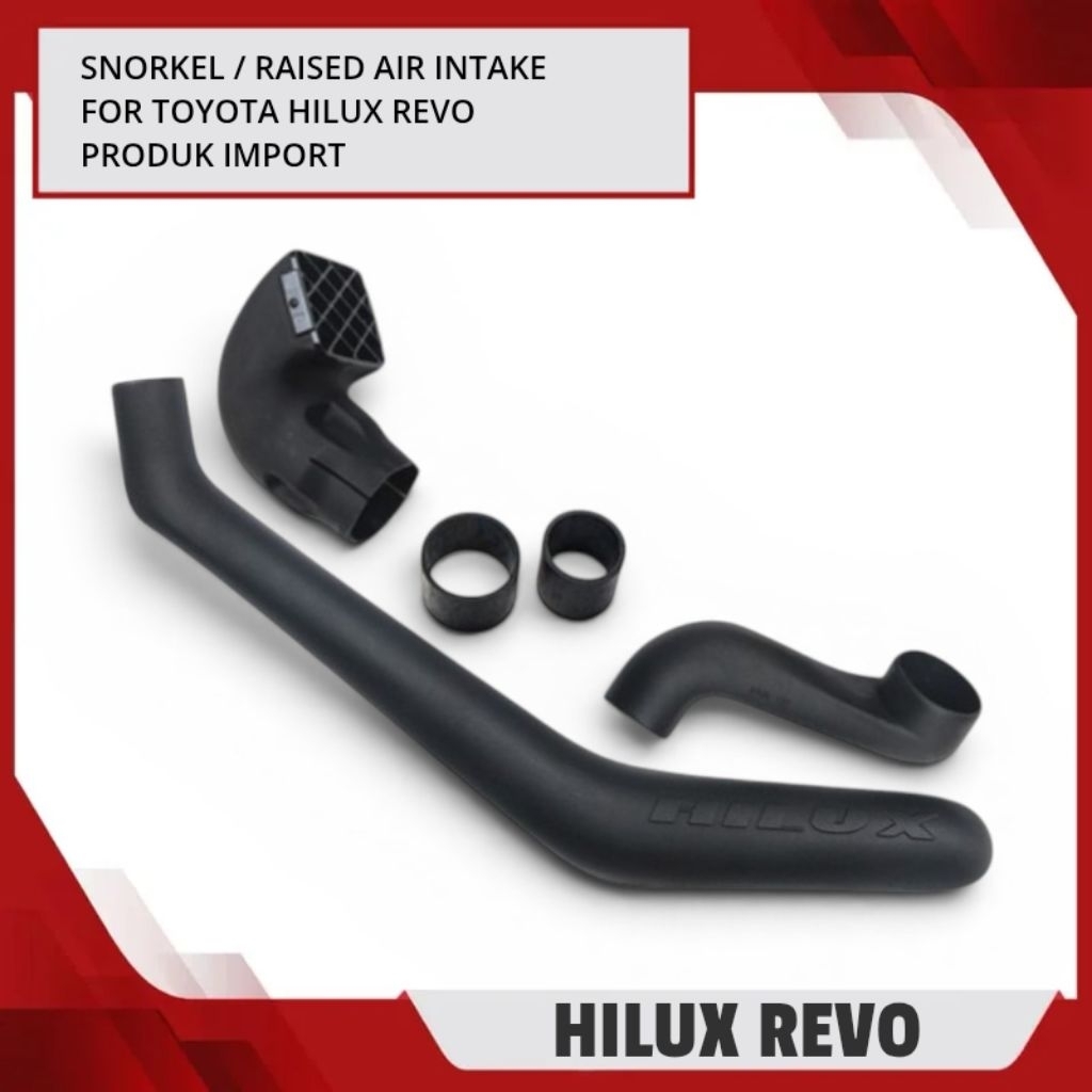 Snorkel Hilux Revo | Snorkel Toyota Hilux Revo | Raised Air Intake Hilux Revo