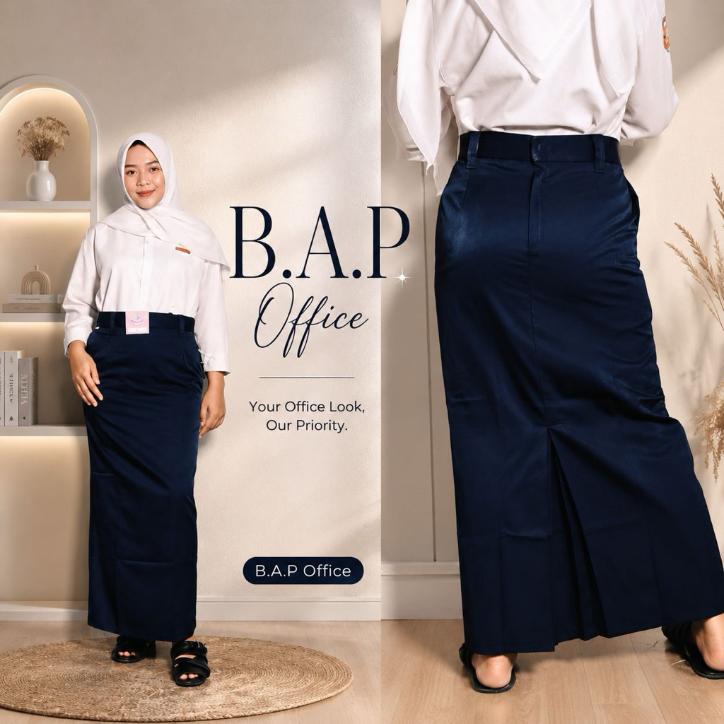 ROK SPAN BELAH BELAKANG REMPEL KERJA SEKOLAH SMP SMA