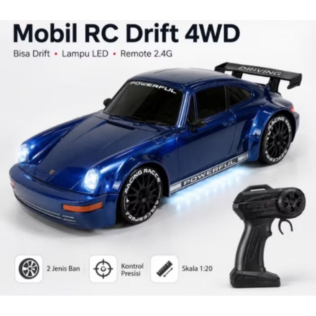 MOBIL Rc Drift 4WD Propo PORSCHE 911& BMW M3 E30 PROPO(PREMIUM QUALITY)