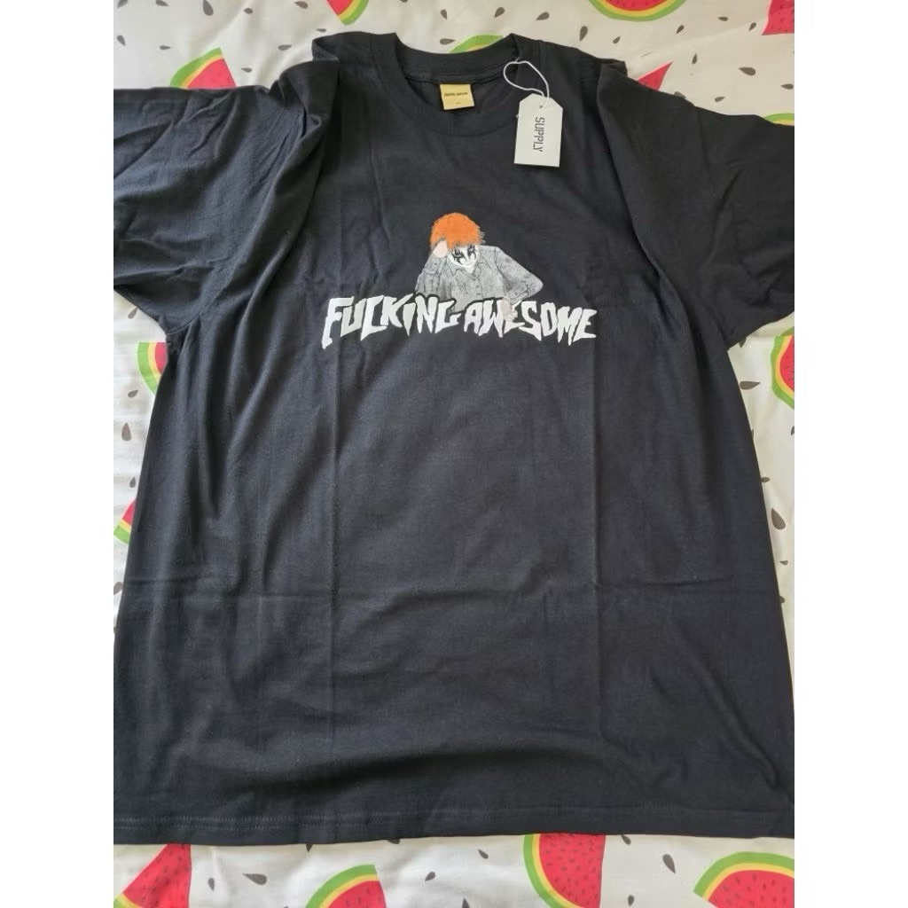 Fucking Awesome Aidan Painting Stamp Tshirt FA