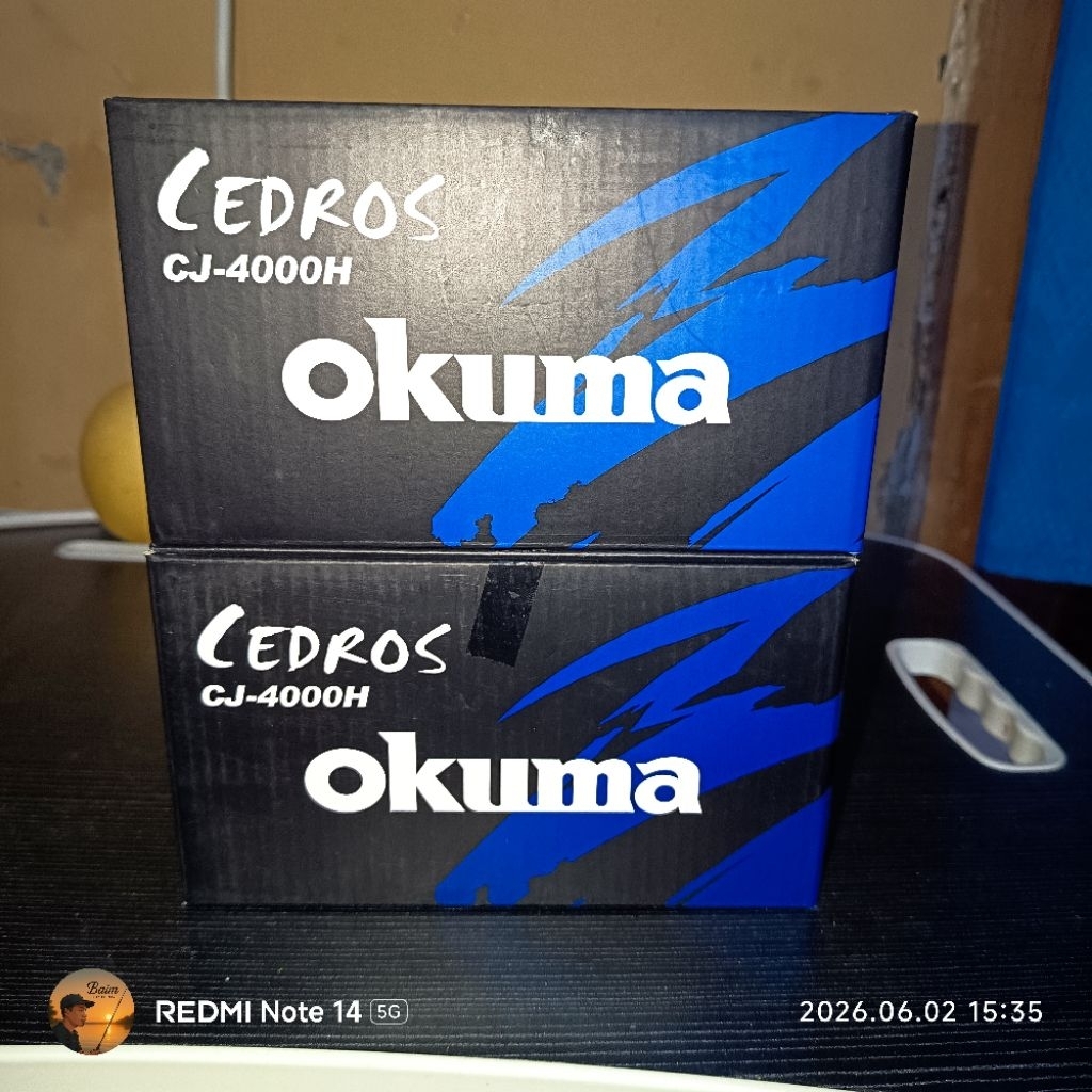 Reel Okuma Cedros CJ 4000