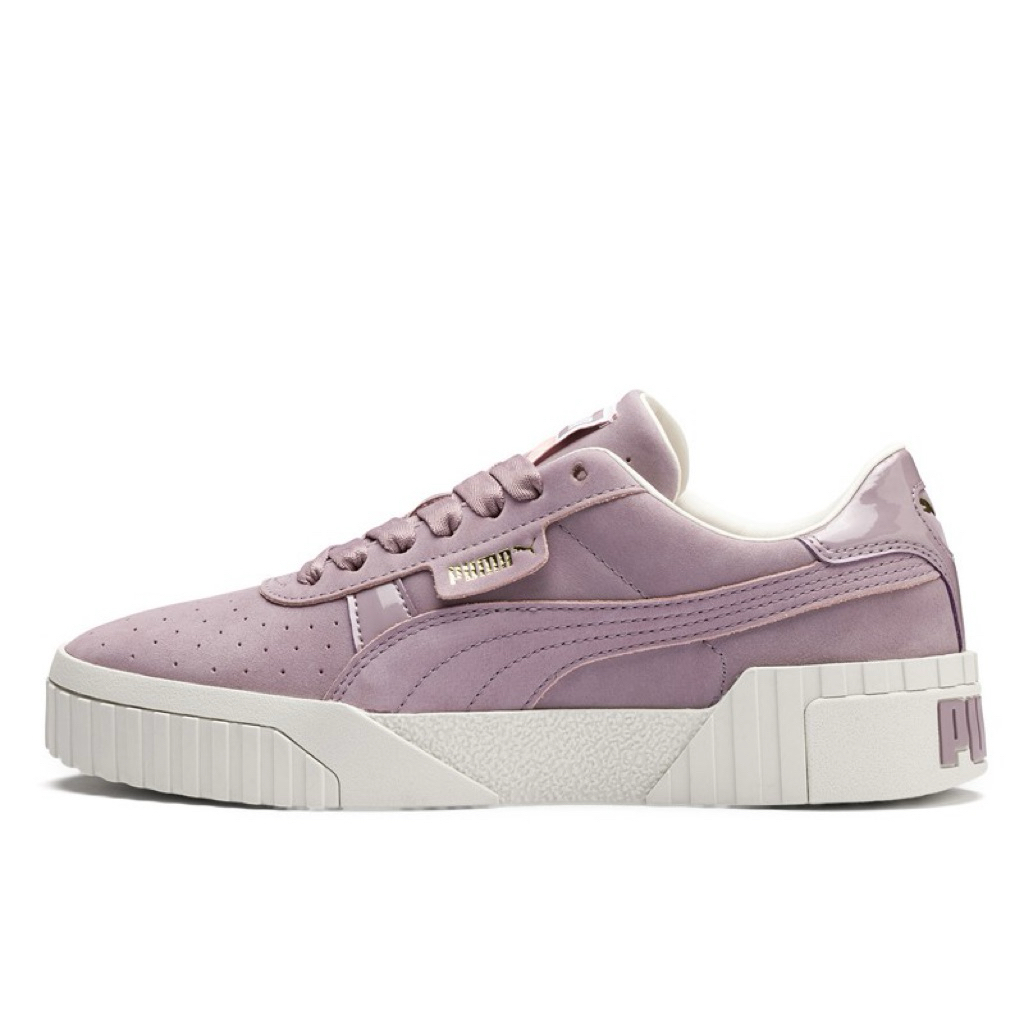 preloved PUMA Cali 36 Nubuck Elderberry sepatu sneakers