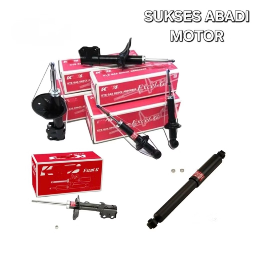 SHOCKBREAKER SHOCK ABSORBER BELAKANG TOYOTA FORTUNER MEREK KYB EXCEL-G ORIGINAL JAPAN