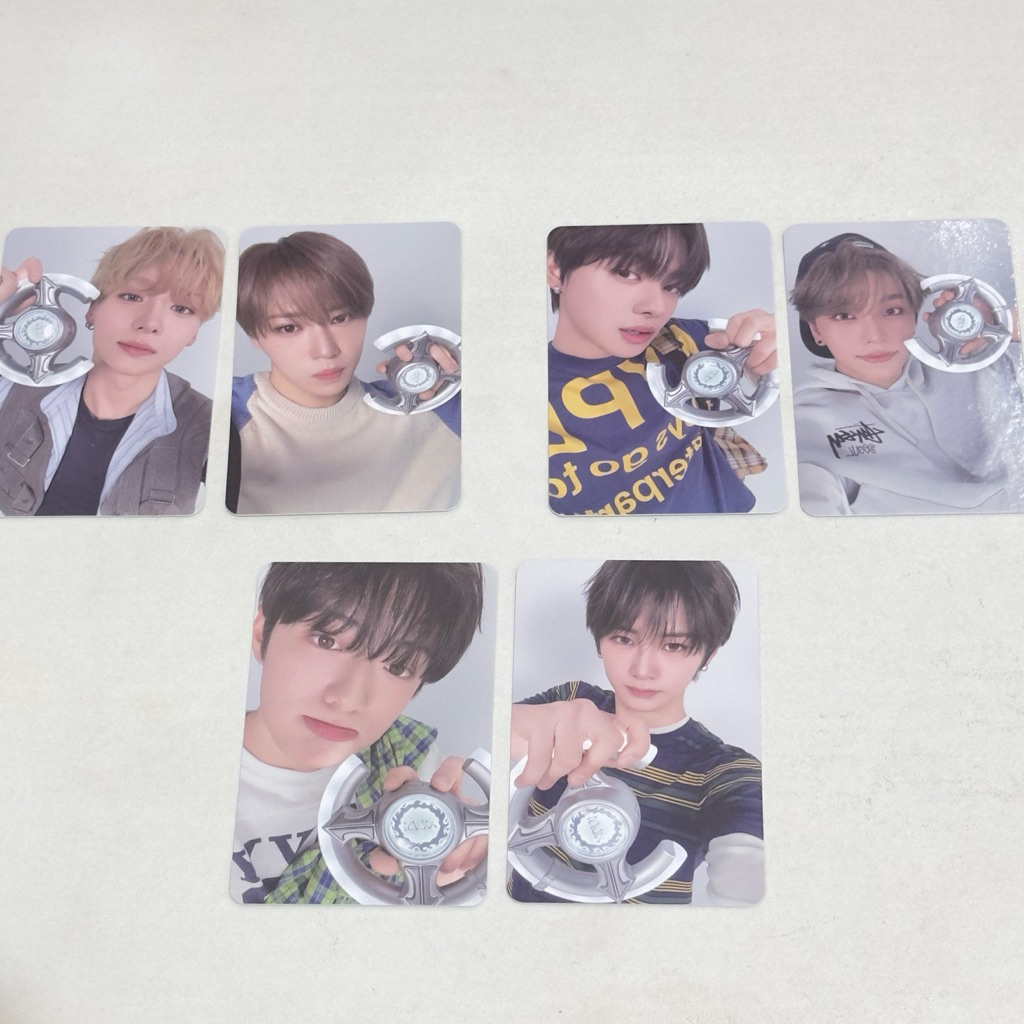 (official) dapet 2pc - photocard / pc ALD1 Alpha Drive One bene lightstick - leo arno sangwon xinlon