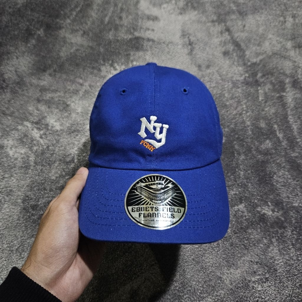 Ebbets Field x FCMM NY Cap Blue