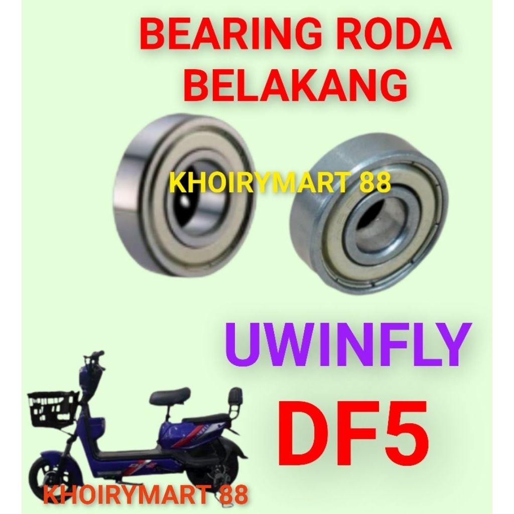 bearing roda belakang uwinfly df5 laker klahar roda dinamo belakang uwinfly df5